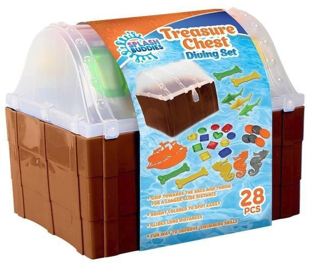 Splash Buddies Treasure Chest Diving Toy Set – ShopCGX