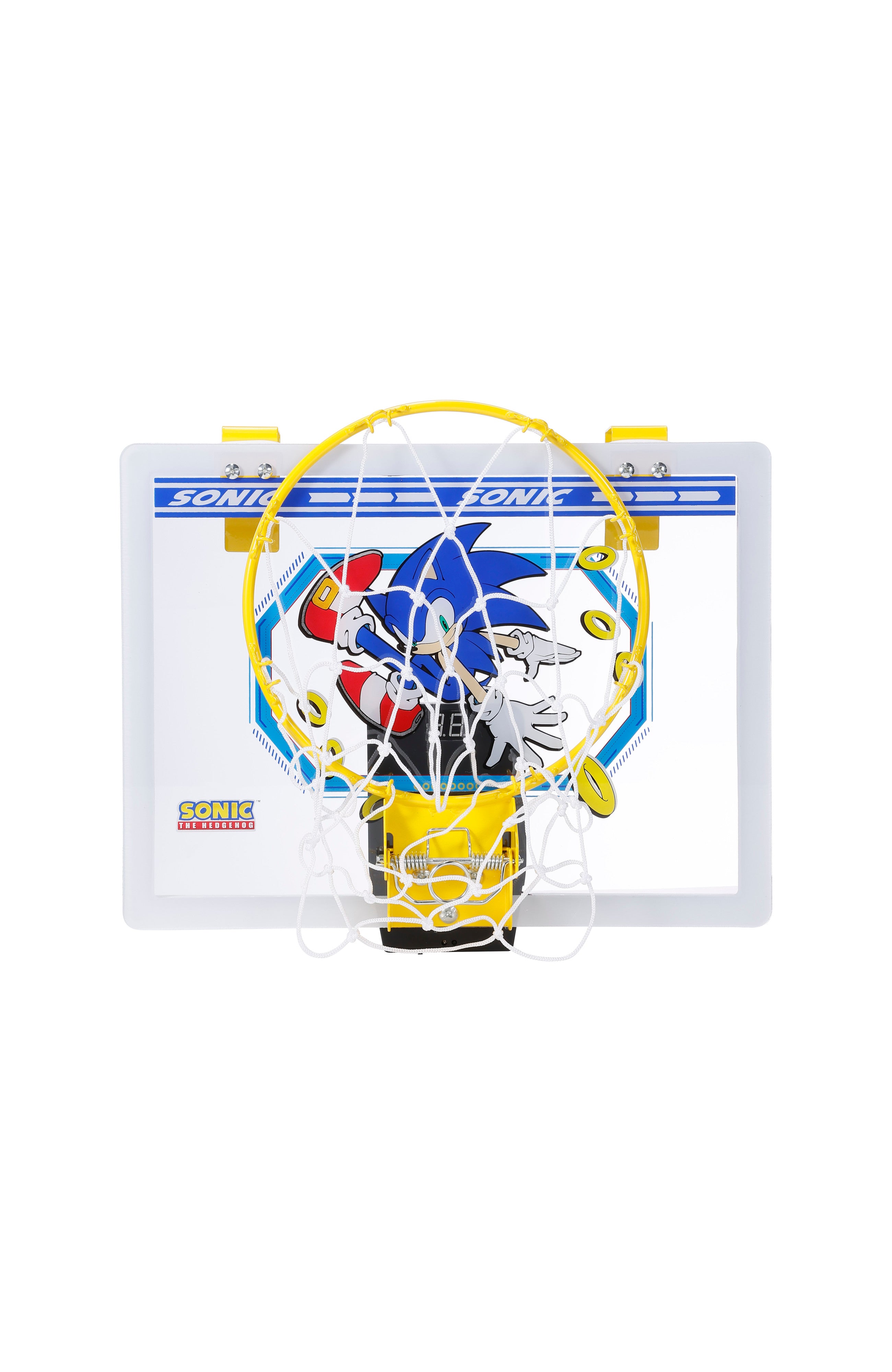 SAKAR Sonic The Hedgehog Over-The-Door Basketball Hoop