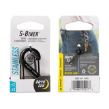 Nite Ize S-Biner Size #2 Stainless Steel Dual Carabiner - 3 Pack