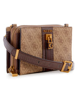 GUESS Ginevra Logo Mini Girlfriend Crossbody Handbag