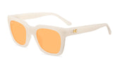 Knockaround Orange Dreamsicle Songbirds Glossy Orange Cream Frame - Tangelo Lens - Polarized Sunglasses