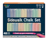 Scribble Squad 48-Piece Sidewalk Chalk Set