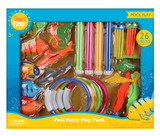 Sun Day Pool Party Play Pack 26-Piece Toy Set