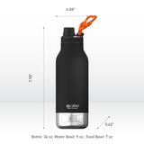 Asobu Pastel Blue Barky Bottle
