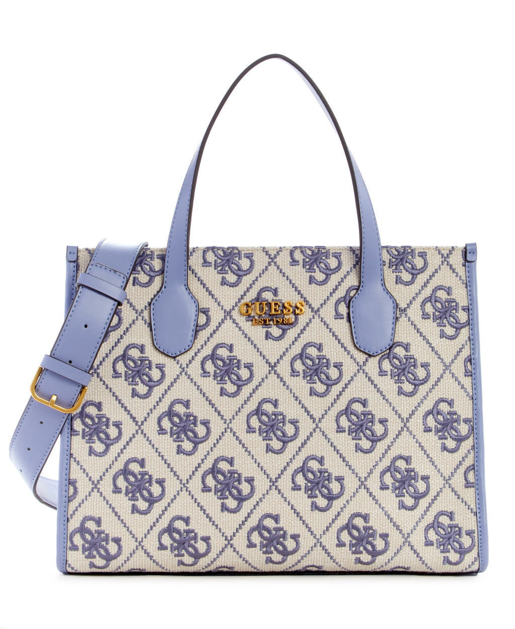 Satchel Bag Guess Cabana Bag GUESS Women's Shopping Bag In Brown