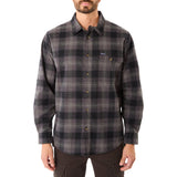 Smith’s Workwear Mens Plaid Long Sleeve Flannel Shirt