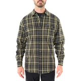 Smith’s Workwear Mens Plaid Long Sleeve Flannel Shirt