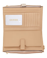 GUESS Yvonne Logo Double Zip Organizer Wallet
