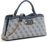 GUESS Lindsey Small Double Compartment Satchel Handbag