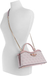 GUESS Lindsey Small Double Compartment Satchel Handbag