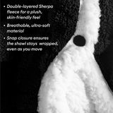 TheraHaus Therapedic 50X60 Home Solutions Indoor Heated Shawl