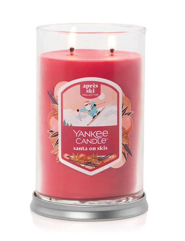 Yankee Candle Signature Large Tumbler Candle - Santa On Ski