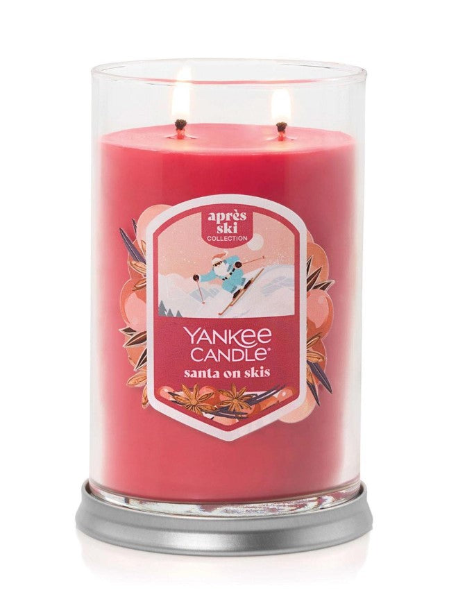 Yankee Candle Signature Large Tumbler Candle - Santa On Ski