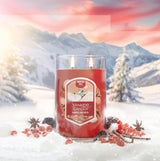 Yankee Candle Signature Large Tumbler Candle - Santa On Ski