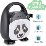 Singimals Panda Kids Karaoke Speaker with Microphone