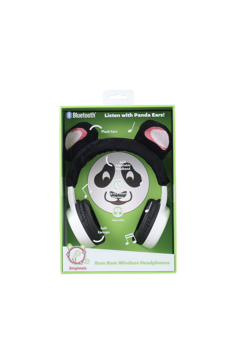 Sakar Panda Singimals Bluetooth Headphones