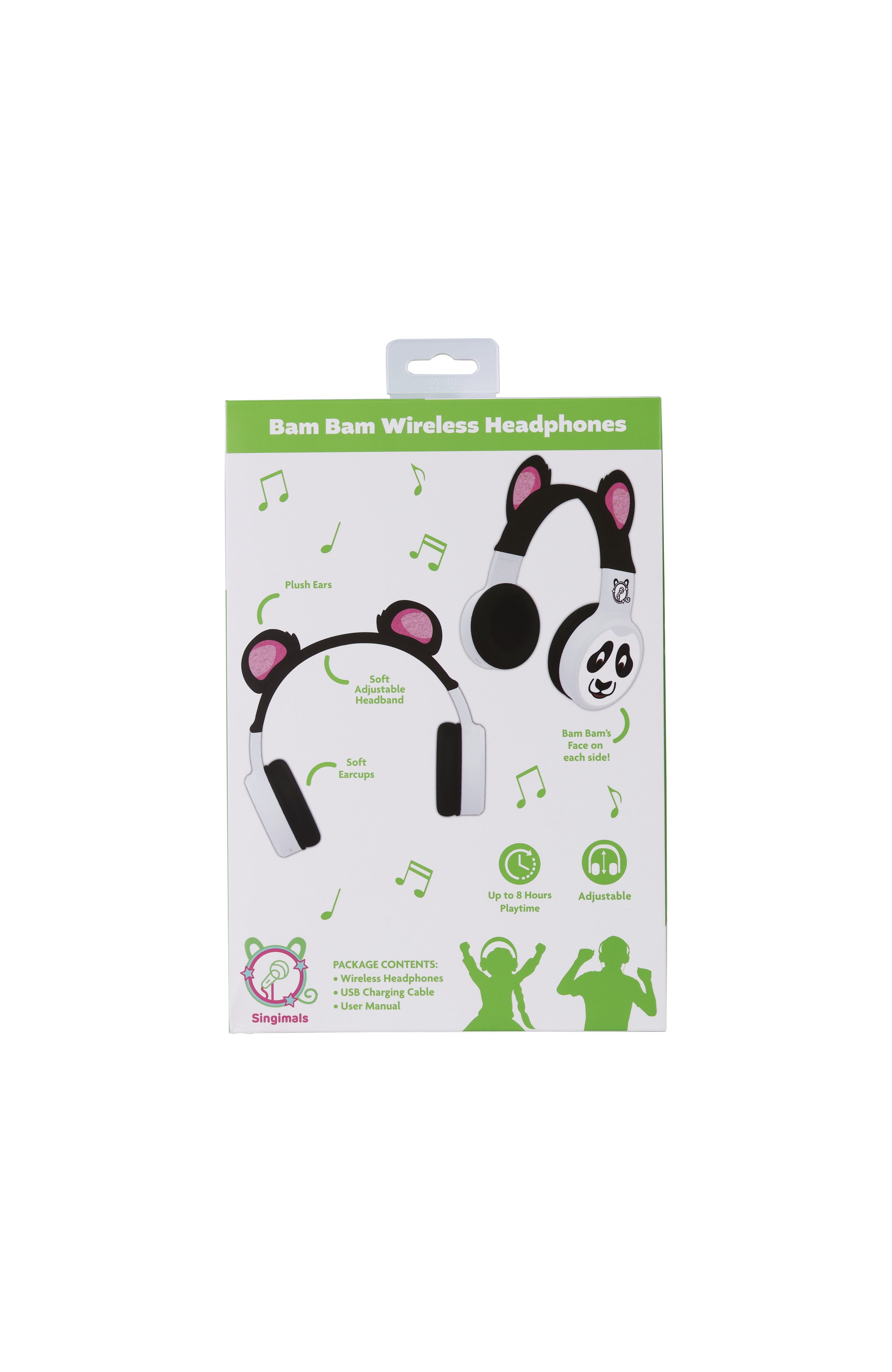 Sakar Panda Singimals Bluetooth Headphones