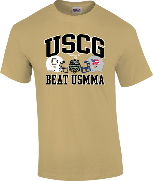 TRT Secretaries Cup USCGA Beat USMMA Short Sleeve T-Shirt