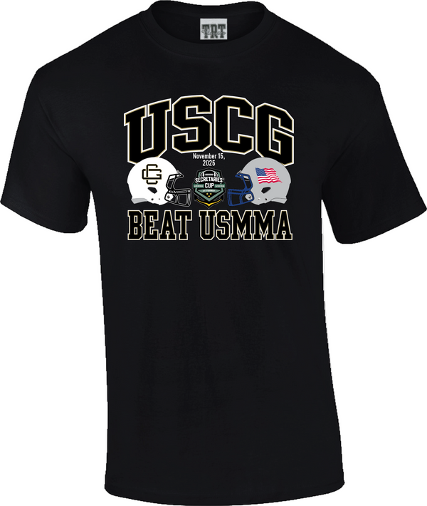 TRT Secretaries Cup USCGA Beat USMMA Short Sleeve T-Shirt