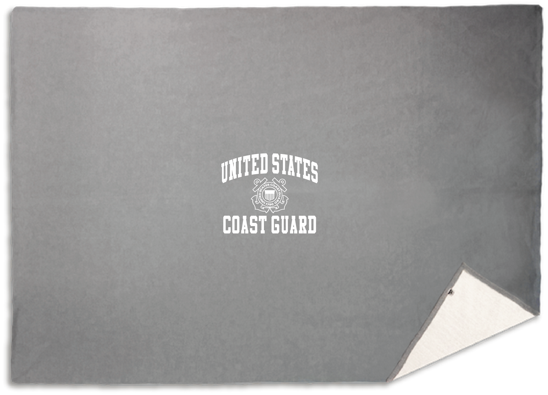 Tobacco Road Tees Coast Guard Crest Blanket