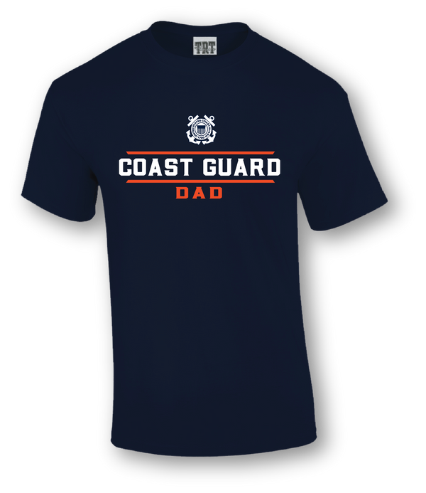 Coast Guard Short Sleeve T-Shirt - DAD