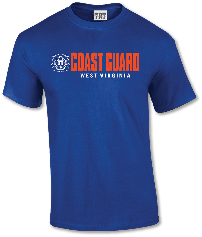 tobacco road tees Tobacco Road Tees Mens Coast Guard West Virginia Short Sleeve T-Shirt
