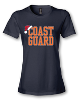 Coast Guard Womens 2024 Holiday Short Sleeve T-Shirt