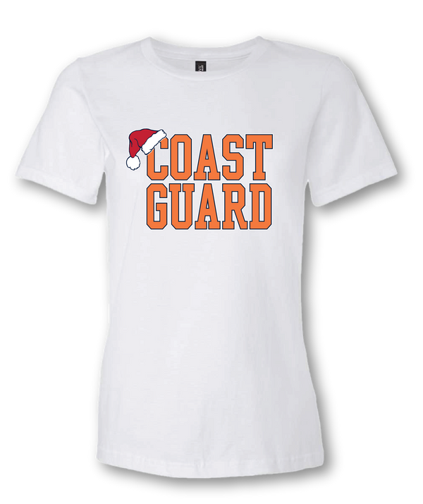 Coast Guard Womens 2024 Holiday Short Sleeve T-Shirt