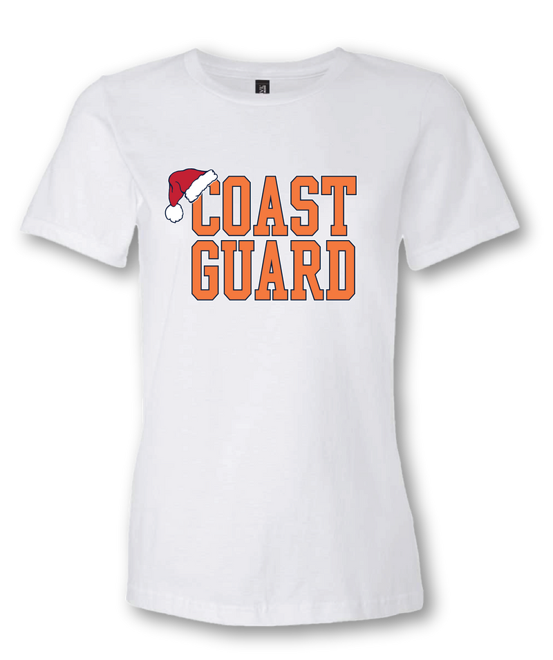 Coast Guard Womens 2024 Holiday Short Sleeve T-Shirt