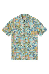 O'Neill Mens O'Riginals Print Standard Fit Short Sleeve Shirt