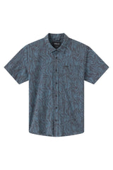 O'Neill Mens TRVLR Traverse Woven Short Sleeve Shirt