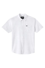 O'Neill Mens TRVLR UPF Traverse Stripe Standard Fit Short Sleeve Shirt