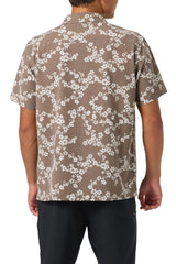 O'Neill Mens TRVLR UPF Traverse Hawaii Button Down Short Sleeve Shirt