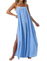 O'Neill Womens Saltwater Solids Sai Maxi Cover-Up Dress