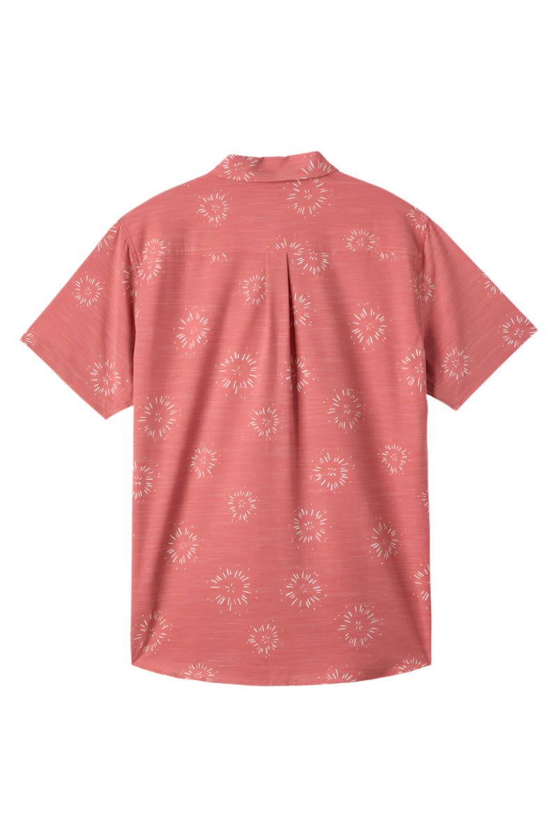 O'Neill Mens TRVLR Upf Traverse Slub Short Sleeve Shirt