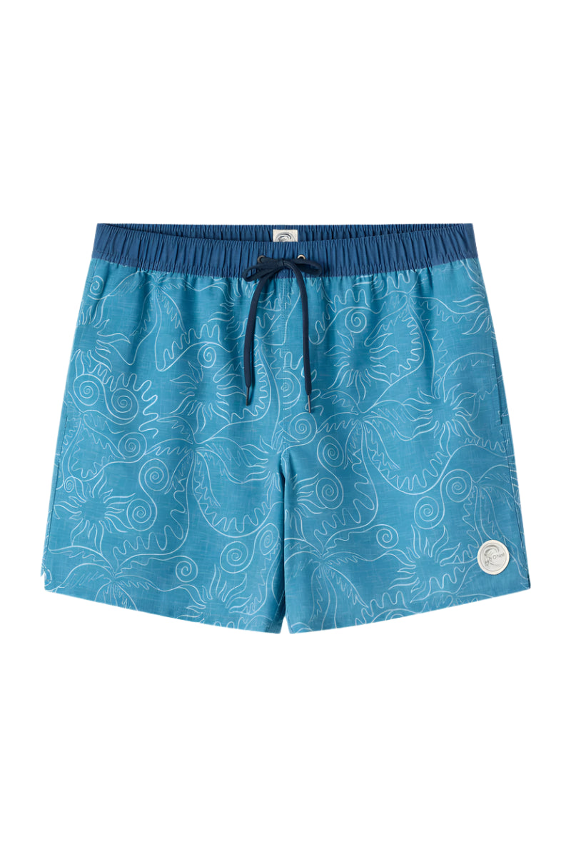 O'Neill Mens O'riginals Elastic Waist 16" Swim Trunks