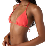 O'Neill Womens Saltwater Solids Rib Venice Triangle Bikini Top