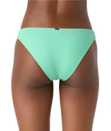 O'Neill Womens Saltwater Solids Rib Rockley Medium Bikini Bottoms