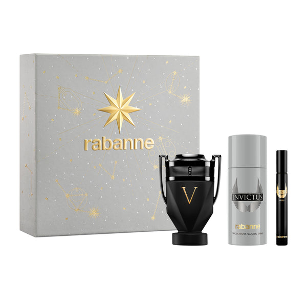 Paco Rabanne Invictus Victory Absolu Parfum Intense  3-Piece Gift Set