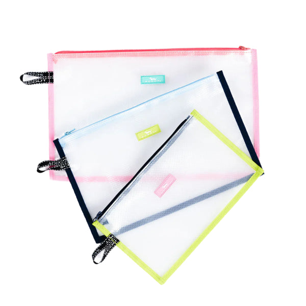SCOUT Clear Pouch Set Of 3