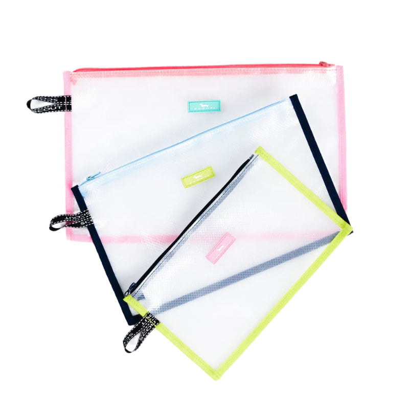 SCOUT Clear Pouch Set Of 3
