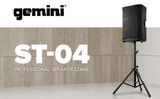 Gemini ST-04 Professional Speaker Stand