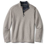 Tommy Bahama Mens Flipshore Half-Zip Reversible Sweatshirt