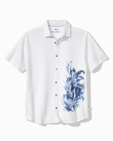 Tommy Bahama Mens Oh My Frond IslandZone Knit Camp Short Sleeve Shirt