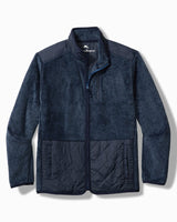 Tommy Bahama Mens North Cascade Fleece Full Zip Jacket