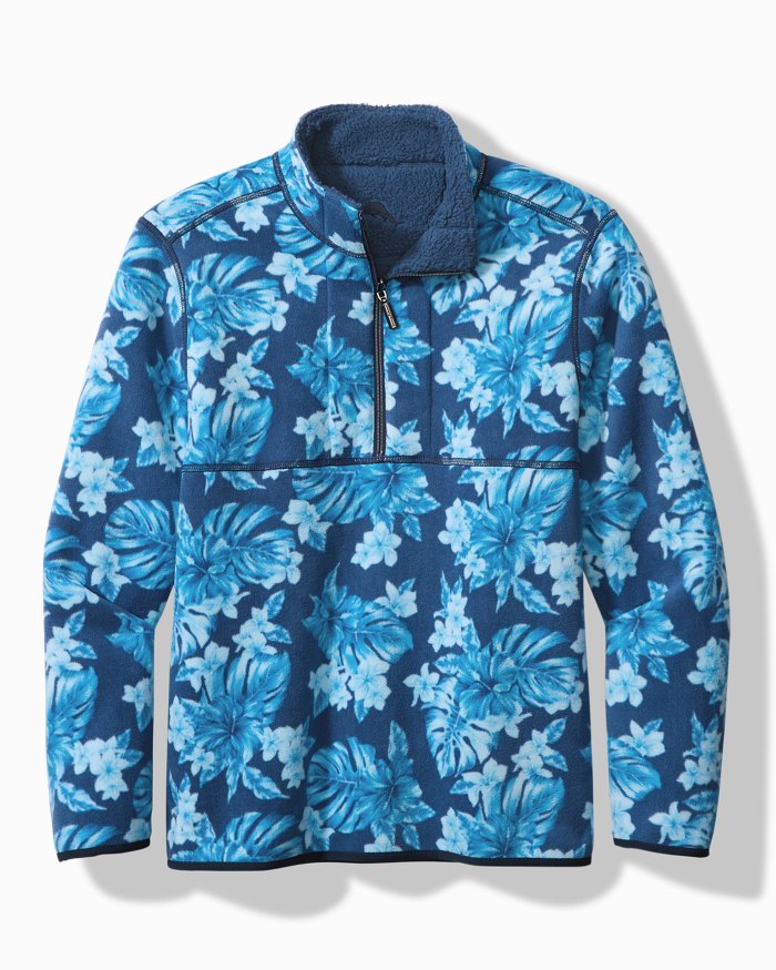 Tommy Bahama Mens Fairview Flip Half Zip Sweatshirt – ShopCGX
