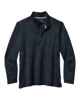 Tommy Bahama Mens Monstera Fade IslandZone 1/2 Zip Sweatshirt