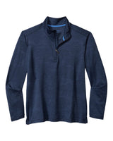 Tommy Bahama Mens Monstera Fade IslandZone 1/2 Zip Sweatshirt