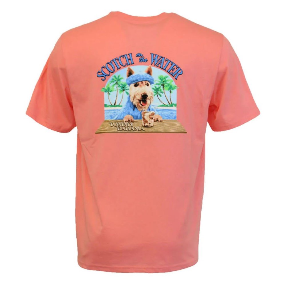 Tommy Bahama Mens Scotch & Water Pocket Short Sleeve T-Shirt