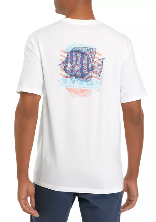 Tommy Bahama Mens Sofishtication Short Sleeve T-Shirt